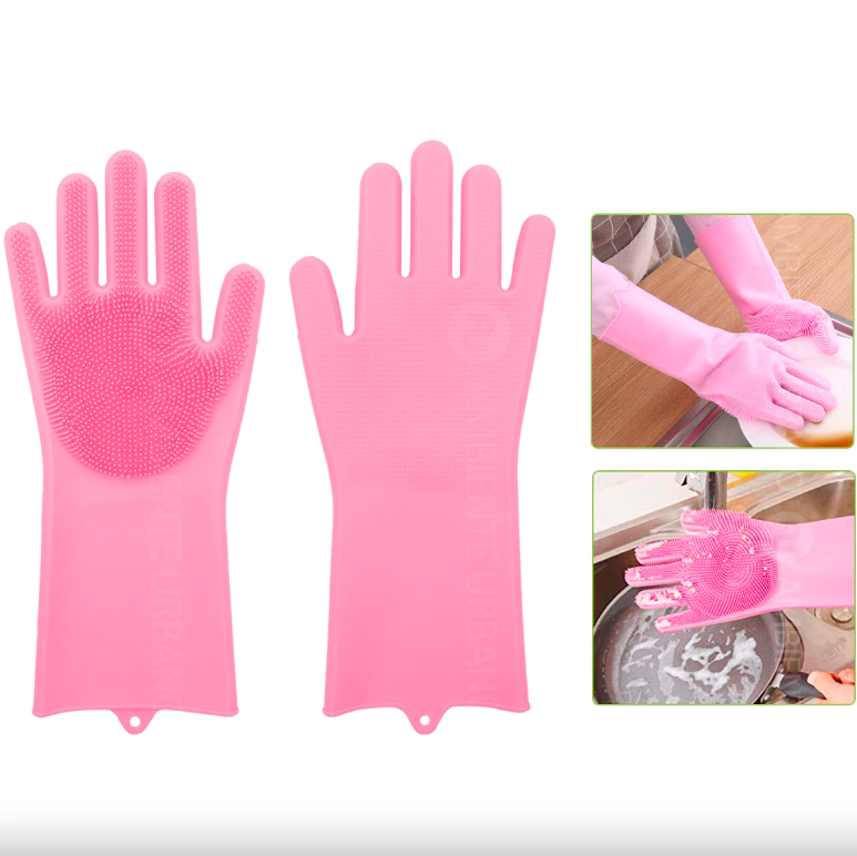 PAR DE GUANTES DE SILICONA