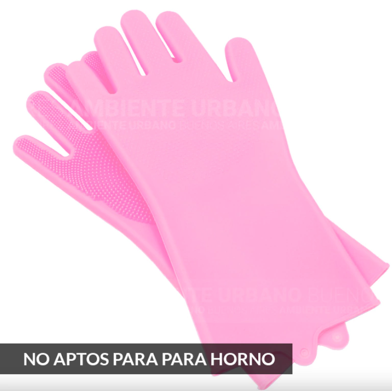 PAR DE GUANTES DE SILICONA