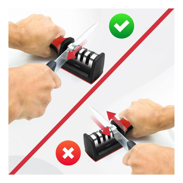 Afilador De Cuchillos 4 En 1